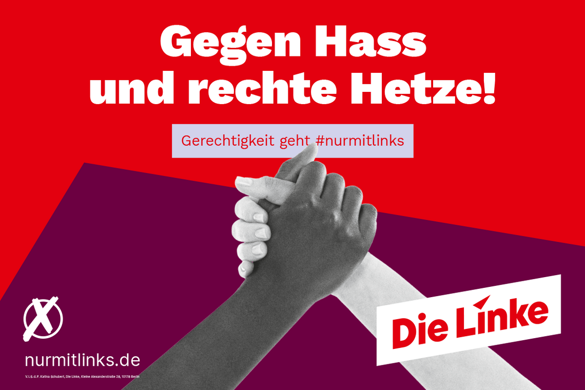 Gegen Hass und rechte Hetze!