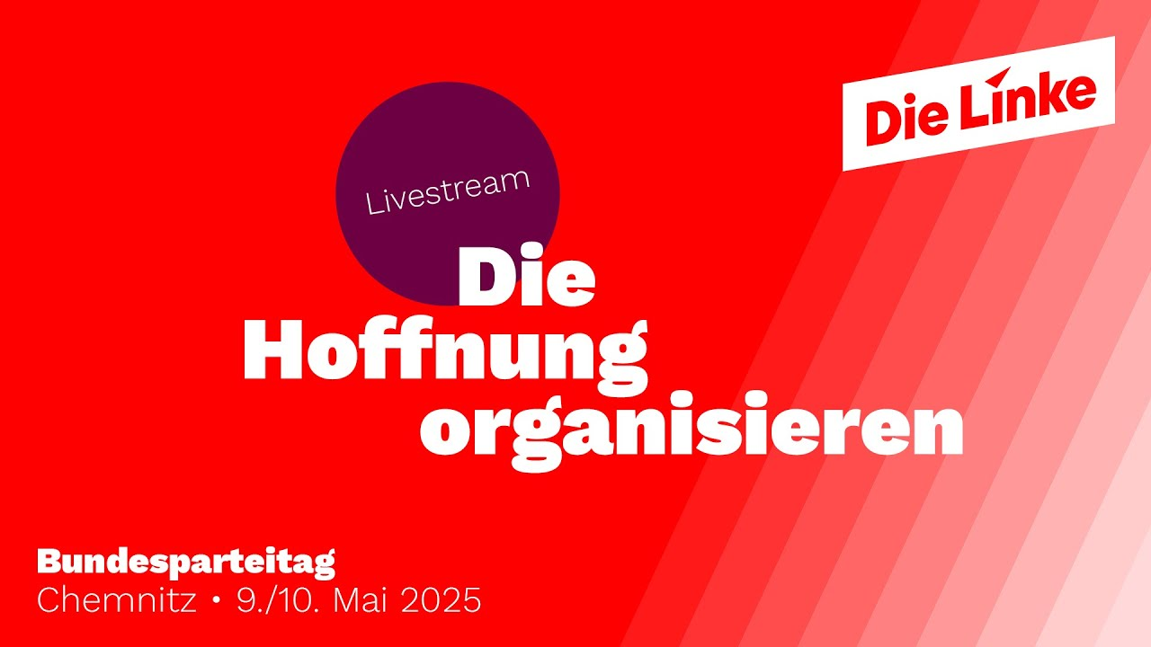 Chemnitzer Parteitag der Partei Die Linke - Freitag